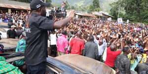 natembeya during a rally