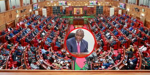 National Assembly convened during a past sitting, and insert of Suba South MP, Caroli Omondi.