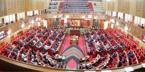 The National Assembly during the passing of the BBI bill. 