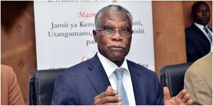 The National Cohesion and Integration Commission (NCIC) chairman Samuel Kobia at a past event.