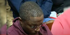 Missing blogger and activist Ndiangui Kinyagia appearing at the Milimani Law Courts, July 3, 2025.