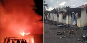 Ngombeni Girls fire