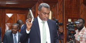 Outgoing DPP Noordin Haji appearing before national assembly committee on Tuesday May 30, 2023