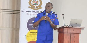 NPS Spokesperson Muchiri Nyaga