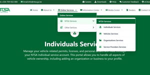 NTSA portal website