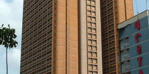 Nyayo House building along Kenyatta Avenue in Nairobi