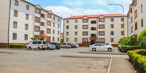 A photo of apartments in Nyayo Estate, Nairobi County.