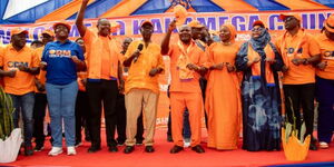 ODM leaders in Kakamega during a function on January 18, 2026