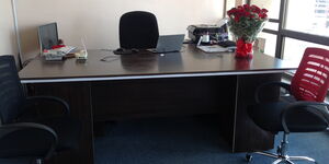 A photo of an office 
