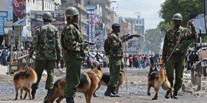 officers from the Anti-terrorism Unit on duty