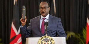 Education Cabinet Secretary Julius Migos Ogamba