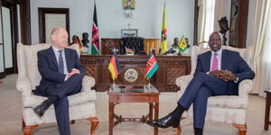 German Chancellor Olaf Scholz and President William Ruto