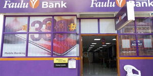 One the branches of the Faulu Microfinance Bank 