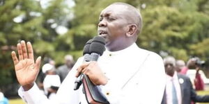 Kapsaret Member of Parliament Oscar Sudi speaking on May 30, 2022