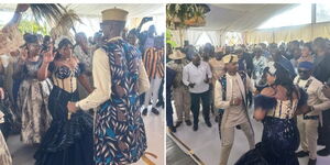 Rarieda MP Otiende Amollo's son Rodney weds his klong term girlfriend  Elle Cecilia on October 21, 2023