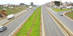 A section of Outer Ring Road in Nairobi