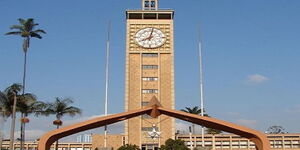 Parliament Building in Nairobi.