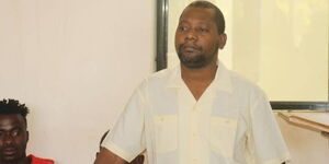 Paul Mackenzie Nthenge appears at the Malindi chief magistrates court on Monday 6, May 2019.