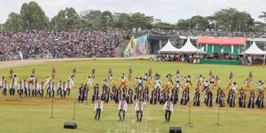 Performance at a past event held at Nyayo National Stadium.