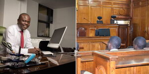 Peter Wanyama and Courtroom