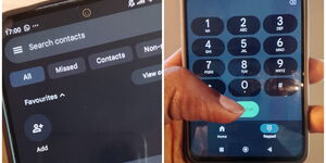 Phone interface 