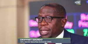 Photo of Nairobi Securities Exchange CEO, Geoffrey Odundo