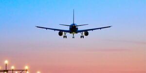 Airplane in Sky