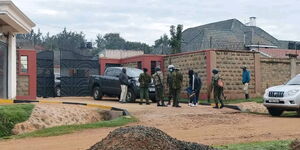 pOLICE Natembeya home