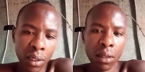 Kiprotich Rop, a police officer attached to Marsabit Police Station pleads Kenyans for help him cope with depression.