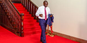 President William Ruto at State House in Nairobi, during a past event.