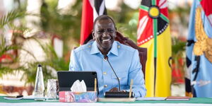 President William Ruto chairs a Cabinet Meeting at State House on Thursday, June 13, 2024.