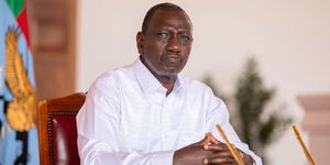 President William Ruto, during the signing of the Computer Misuse and Cybercrimes (Amendment) Act, 2024, at State House, Nairobi, October 15, 2025.