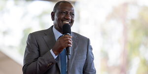 President William Ruto speaking during the unveiling of the Jukwaa la Usalama report on Tuesday, December 2, 2025, at State House Nairobi.