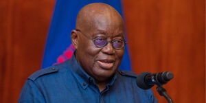 President of Ghana Nana Akufo-Addo.
