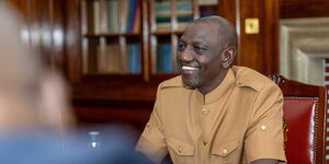 President William Ruto at a meeting with Bishops on Wednesday, November 29, 2023.