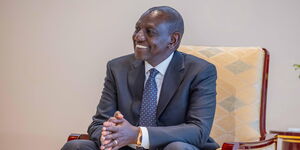 President William Ruto at the Imperial Palace in Toyko, Japan on February 9, 2024