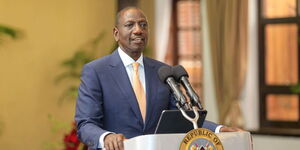 President William Ruto presiding over the inauguration of the Pending Bills Verification Committee at State House, Nairobi on November 7, 2023.