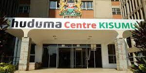 Huduma Center offices at the Prosperity Building in Kisumu County