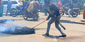 Protest in Marsabit
