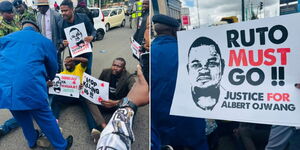 Protest Ngong Road Albert 