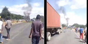 Mombasa Road Protests