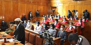 Special court proceedings held at the Supreme Court in January 2021.