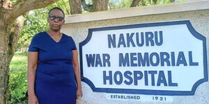 A photo of the C.E.O War Memorial Hospital Nakuru