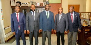 Raila And Coast Governors In a Past Meeting