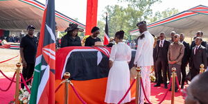 Raila Odinga burial 