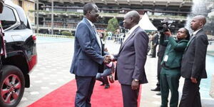 Raila and Gachagua 