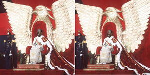 Viral photo of former Prime Minister Raila Odinga being crowned as King in Nigeria on September 1. Kenyans.co.ke established that the photo is fake.