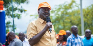 Azimio Leader Raila Odinga
