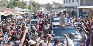 Raila Odinga at Protest