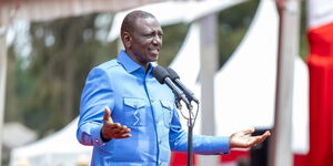 President William Ruto addressed congregants at ACK Diocese of Nyahururu, Laikipia County.